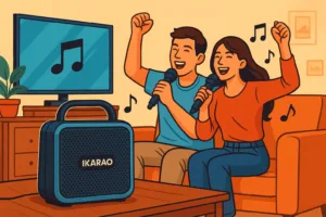 【折扣推荐】Ikarao 智能卡拉OK机：家庭K歌、聚会娱乐的高音质“移动KTV”