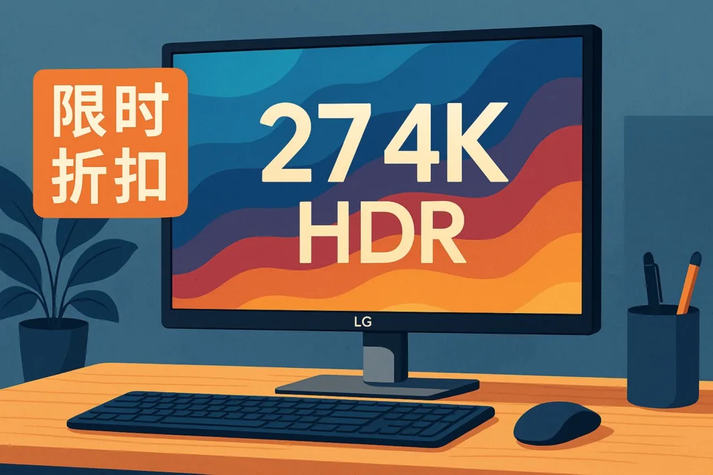 LG 27UP850K-W 4K HDR 显示器 折扣优惠详情